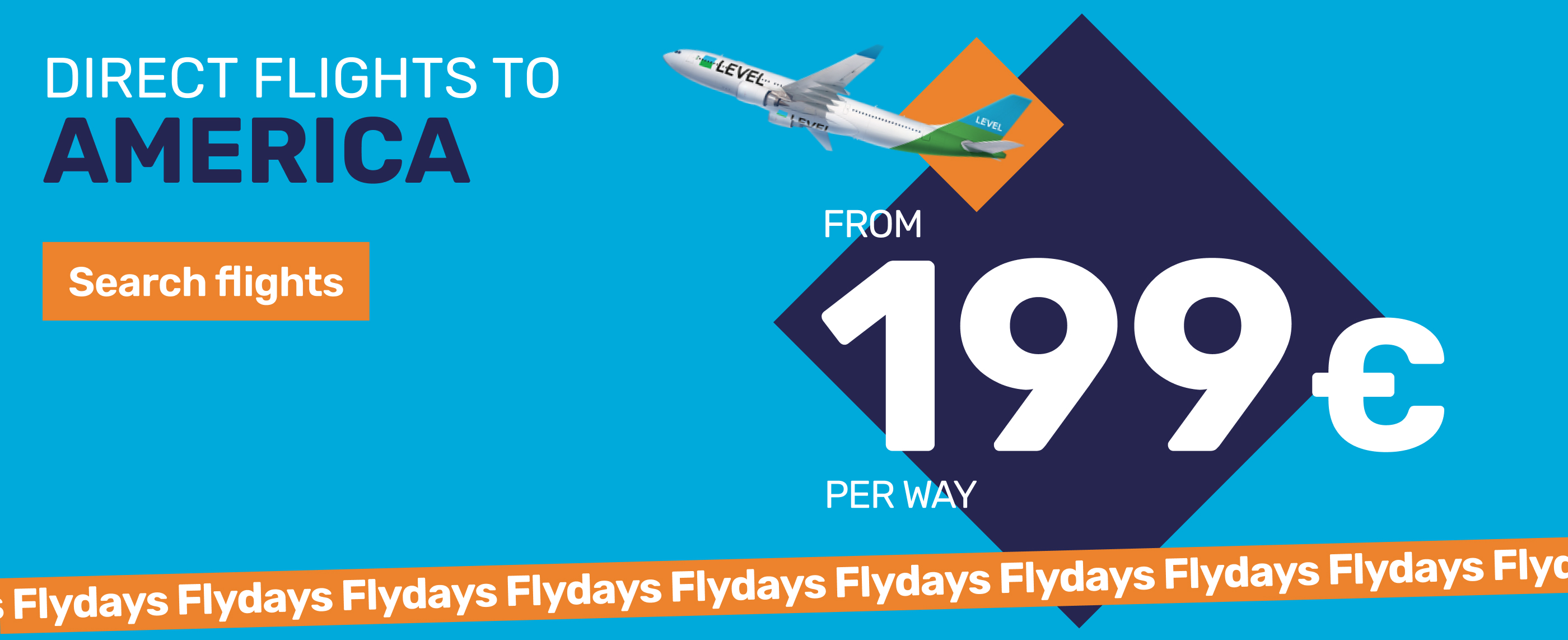 LEVEL Airline Tickets and Fares Search